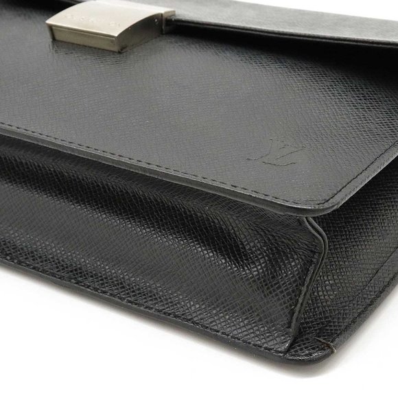 LOUIS VUITTON Louis Vuitton Taiga Celenga Second Bag Clutch Leather Ardoise B... - Picture 3 of 7